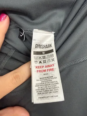 Gymshark Crossover Leggings Dark Forest Green M thumbnail 5