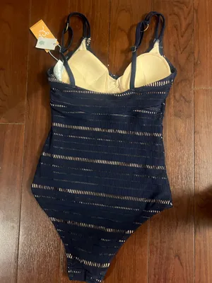 Navy One-Piece Swimsuit thumbnail 2