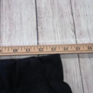 Everlane Black Dream Pant Elastic Waist Tapered‎ Leg Pintuck Trousers Small thumbnail 5