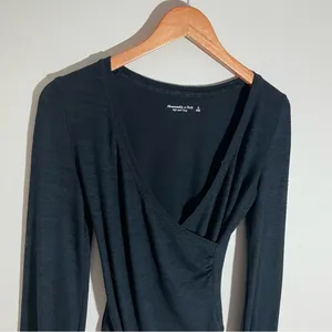 Abercrombie & Fitch Soft & Sexy Surplice Bodysuit thumbnail 4