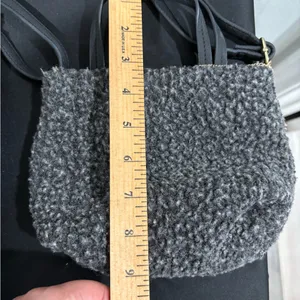 Nanette Lepore Black and Gray Crossbody Bag Set Mom and Daughter thumbnail 13