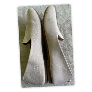 New‎ Steve Madden Women's Raine Flats Size 9 Knit Fabric Casual Shoes Tan Khaki thumbnail 5