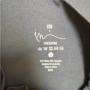 CSB Freedom Leggings Size S Black thumbnail 3