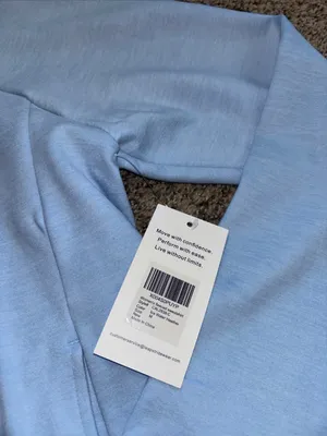 Leapstride Pullover size medium NWT Blue thumbnail 2