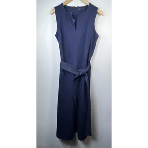 Banana Republic denim y2K blue Jean Dress Belt 10 bohemian retro career y2k thumbnail 2