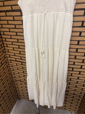 American eagle ivory maxi dress size medium thumbnail 5