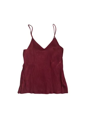 Nine Britton Burgundy V-Neck Camisole  thumbnail 6