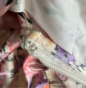 For Love And Lemons Multi-Color Floral Gardenia Mini Dress. Size Medium thumbnail 13