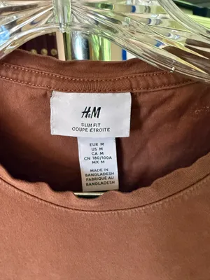 H&M Crew Neck Short Sleeve T Shirt thumbnail 3