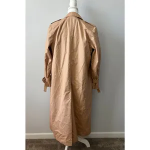 London Fog Trench Coat City Longline Windbreaker Pinterest Style Size 10 thumbnail 3