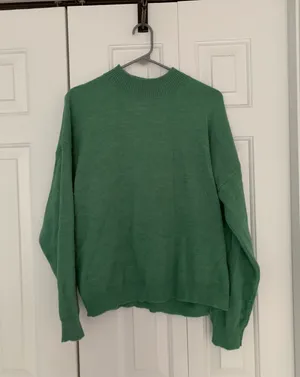 SheIn Green Sweater thumbnail 2