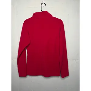 Patagonia Women's Micro D 1/4-Zip Fleece Pullover Size Small Magenta Pink thumbnail 6