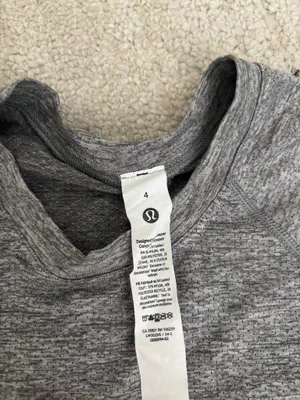 Lululemon Cropped Swiftly Tech Short Sleeve thumbnail 3
