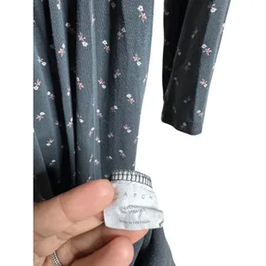 Hatch The Nayla Jasmine Ditsy Floral Scoop Neck Maternity Maxi Dress size S thumbnail 6