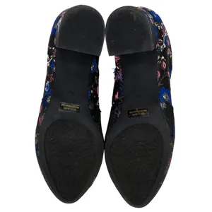 Unisa Uncayzea Ankle Boots Floral Embroidered Black Heel Booties 7.5 thumbnail 8
