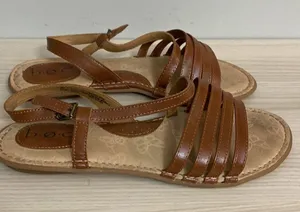 B.o.c Born concept brown strappy comfort sandals size 9 thumbnail 1