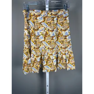Free‎ People Floral Ruffle Mini Skirt Boho Fairycore Cottagecore Festival Nadia thumbnail 6
