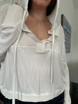 Altar'd State White Hoodie thumbnail 3