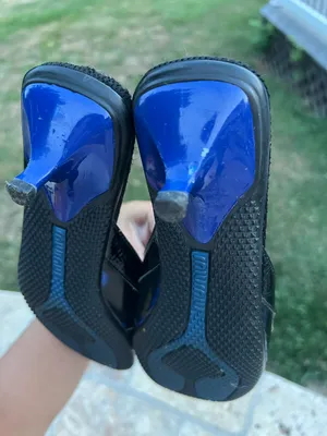 Vintage (rare) blue sporty kitten heels thumbnail 9