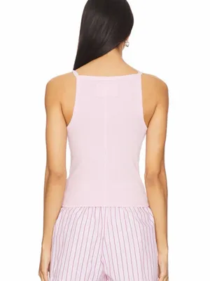 Free people small NWOT We The Free Mia Tank in Pink A Boo $38 thumbnail 2