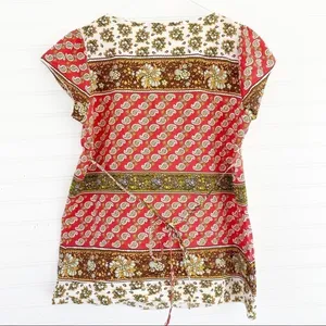 Bohemian Peasant blouse Size Large thumbnail 5