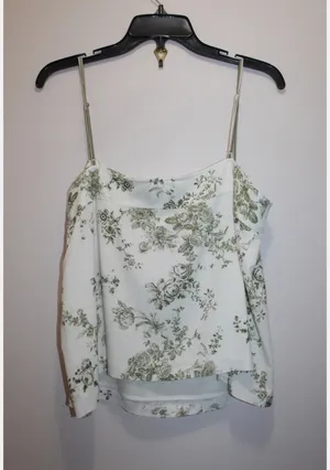 Antonio Melani Top White with flowers thumbnail 3