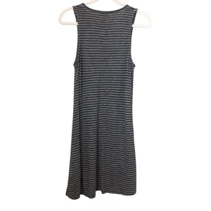 C Madewell Gray & Black Tank Boho Spring Summer Women Dress Size Large thumbnail 5