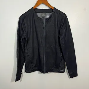 NOBULL Women's Twill Zip Up Jacket‎ Deep Midnight thumbnail 2