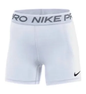 NWT Nike White Pro 365 5” Shorts Size Small thumbnail 1