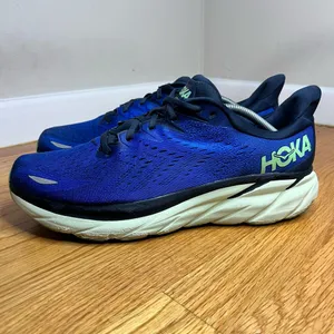 Hoka One One Clifton 8 Blue/Navy 1119393 DBOS Size 12M D NO BOX thumbnail 7
