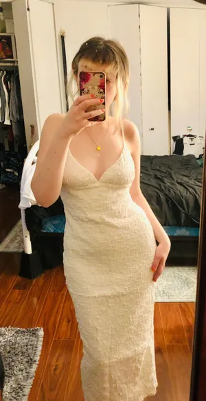 Princess Polly NWT Long White Dress Bride thumbnail 1