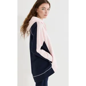 Sweaty Betty Evereve longline French pink S athleisure hoodie thumbnail 2