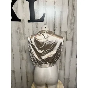Blouse size XL Tan thumbnail 4