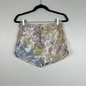 ANTHROPOLOGIE‎ Hannah Leathers Rainbow Shorts Sz 27 thumbnail 5