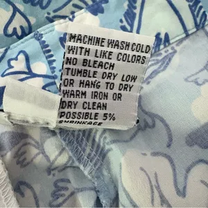 Lilly Pulitzer Vintage Ocean Print Capri Pants Size‎ 10 thumbnail 9