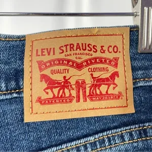 Levi’s Wedgie Straight Fit Jeans in Charleston Outlasted -‎ Dark Wash Size 27 thumbnail 11