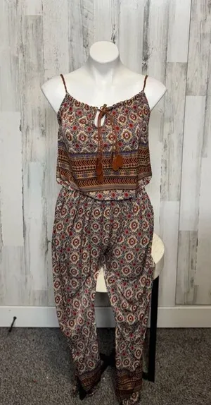Jumpsuit size medium Brown thumbnail 1