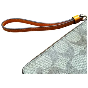 Rainbow Coach Wristlet EUC thumbnail 4