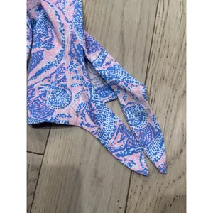Lilly Pulitzer Size XS Preston A-Line Dress‎ Gator Geometric 100% Pima Cotton thumbnail 7