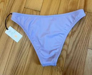 NWT Shade & Shore Lilac Bikini Bottoms Size S thumbnail 6