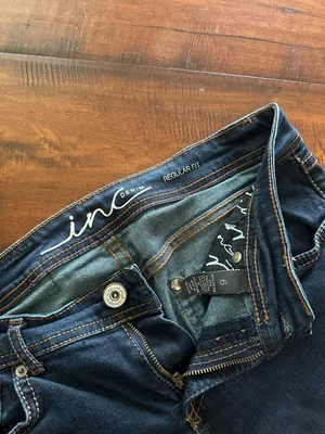 INC Denim Capri Pants thumbnail 2