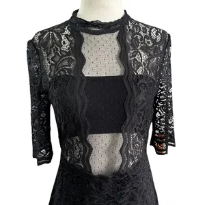 Lulus Lace Dress Women's Size Small Black Cocktail Party Date Night | 65-15 thumbnail 3