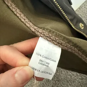 J. Crew 100% Cotton Downtown Field Women’s Jacket in Olive Green thumbnail 3