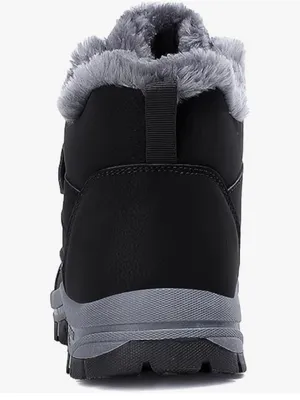 Women Winter Snow Boots Size 6.5 Warm Fur Lined Waterproof Ankle Booties Outdoor thumbnail 2