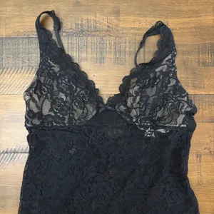Victorias Secret Very Sexy Black Lace Chemise Slip Dress Small 507344/251 thumbnail 2