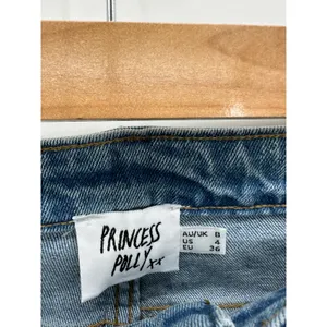 Princess‎ Polly Women Flare Bootcut Denim Jeans Medium Wash Cotton Size 4 thumbnail 5