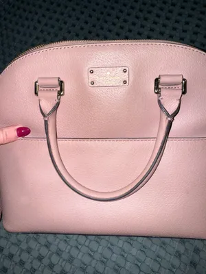 Kate Spade Pink Purse Leather thumbnail 3