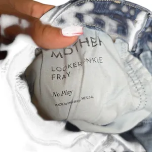 Mother Denim Looker Ankle Fray Women's Jeans in No‎ Play Size: 24 thumbnail 8
