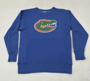 Alta Gracia Florida Gators NCAA Football Blue Pullover Crewneck Sweatshirt size L thumbnail 1
