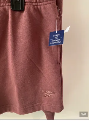 Reebok Women’s sweatshirt & shorts set Large thumbnail 5